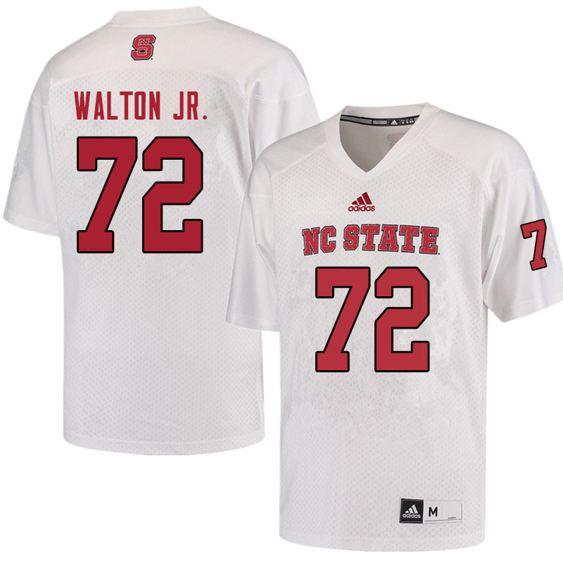 Men #72 Philip Walton Jr. NC State Wolfpack College Football Jerseys Sale-Red - Click Image to Close